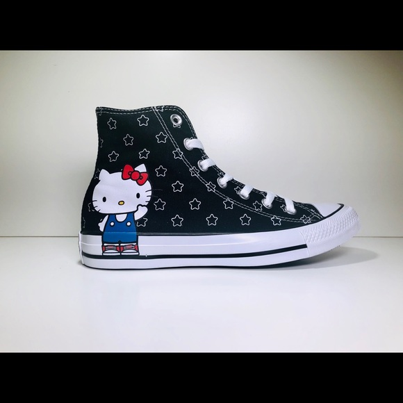 Converse x Hello Kitty Ctas Hi Top Black Director - Picture 4 of 8